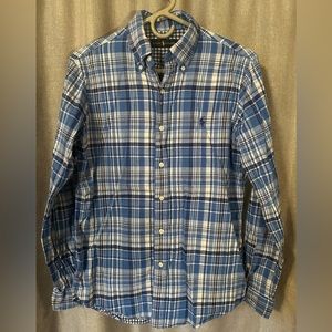 Men’s ULTRA SOFT Polo button down, flannel like, size small